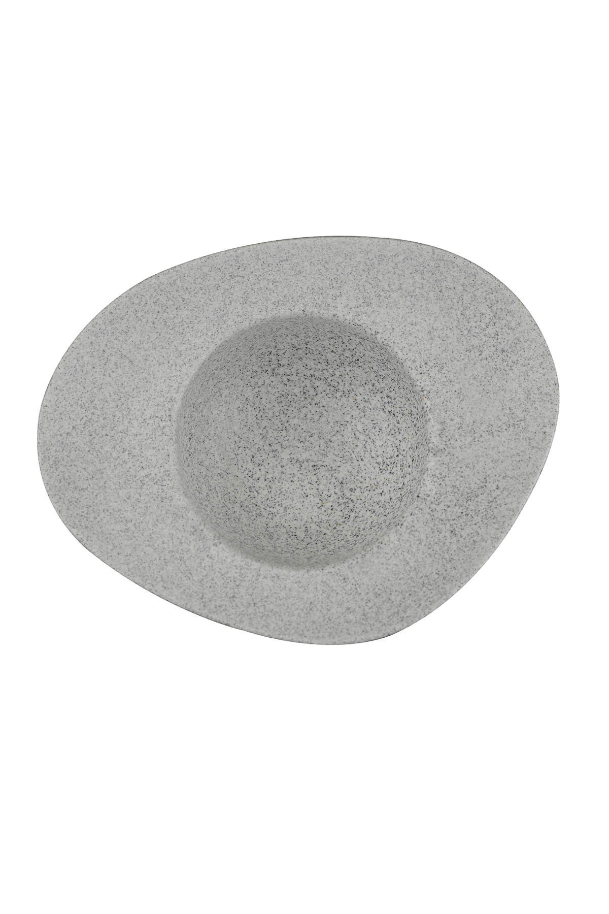 Galaxy Gri mat farfurie paste