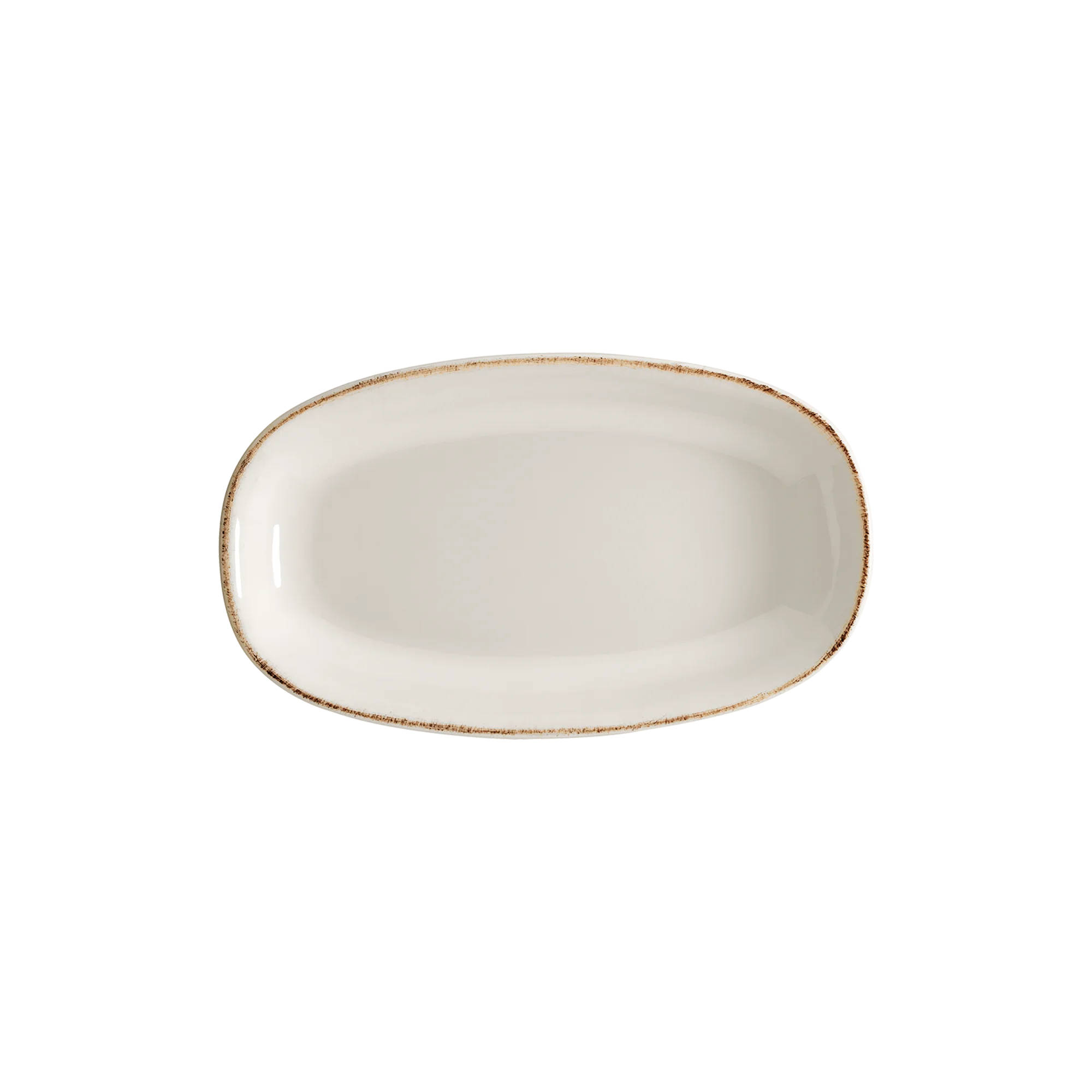 Retro Gourmet farfurie ovală
