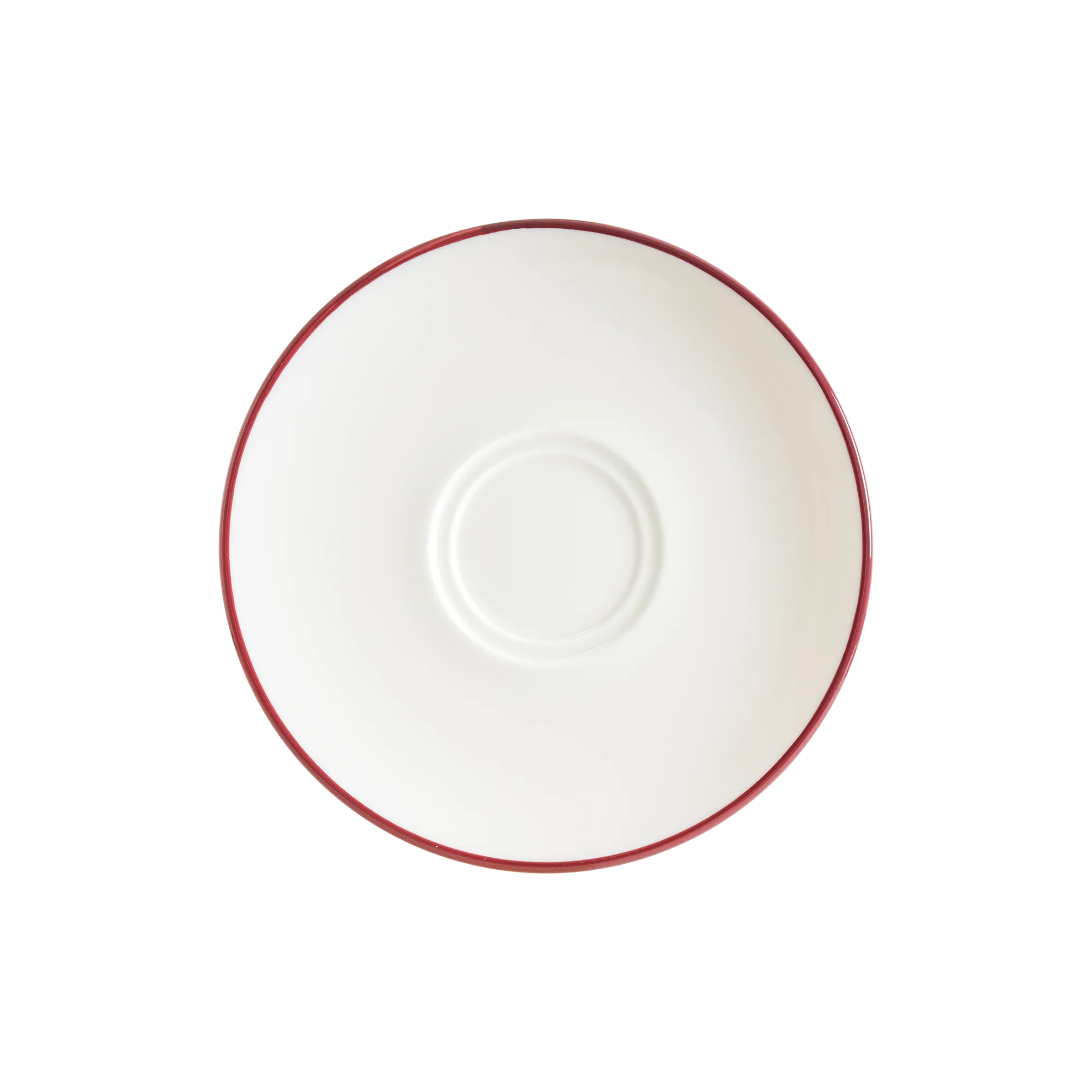 Linea Burgundy farfurioară pentru cafea