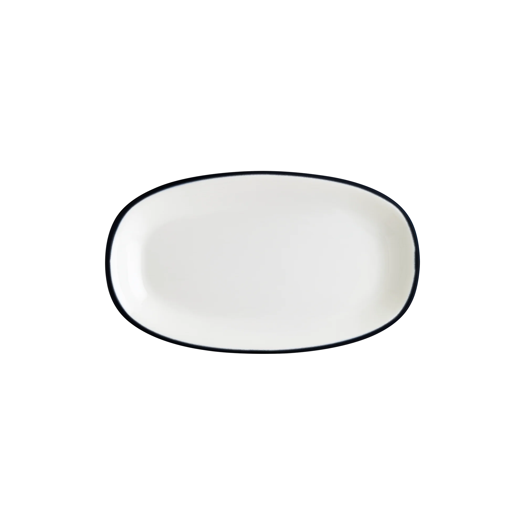 Linea Black Gourmet farfurie ovală