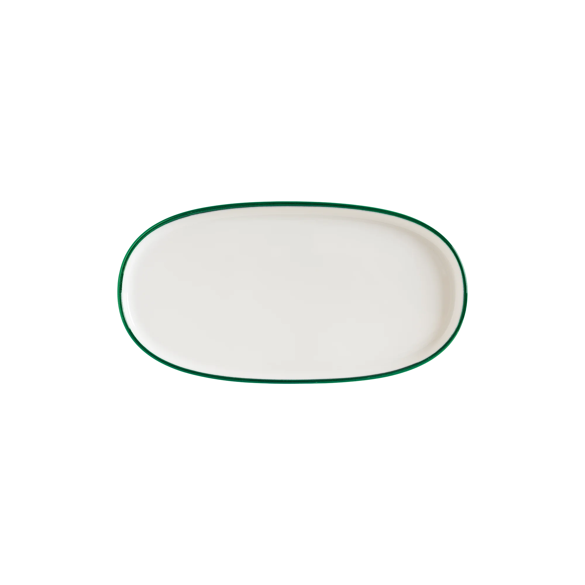 Linea Green farfurie ovală Hygge — fotografia 3