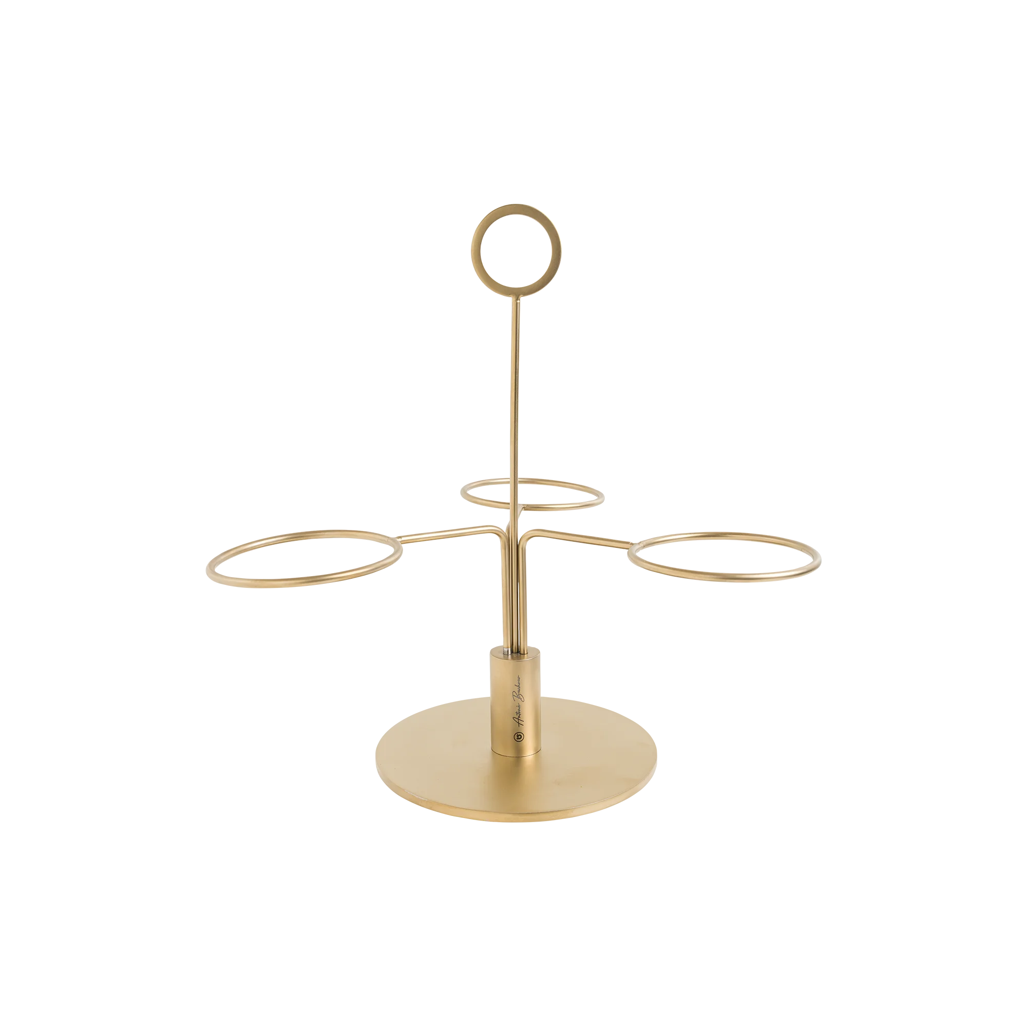 Clair Matte Gold suport servire