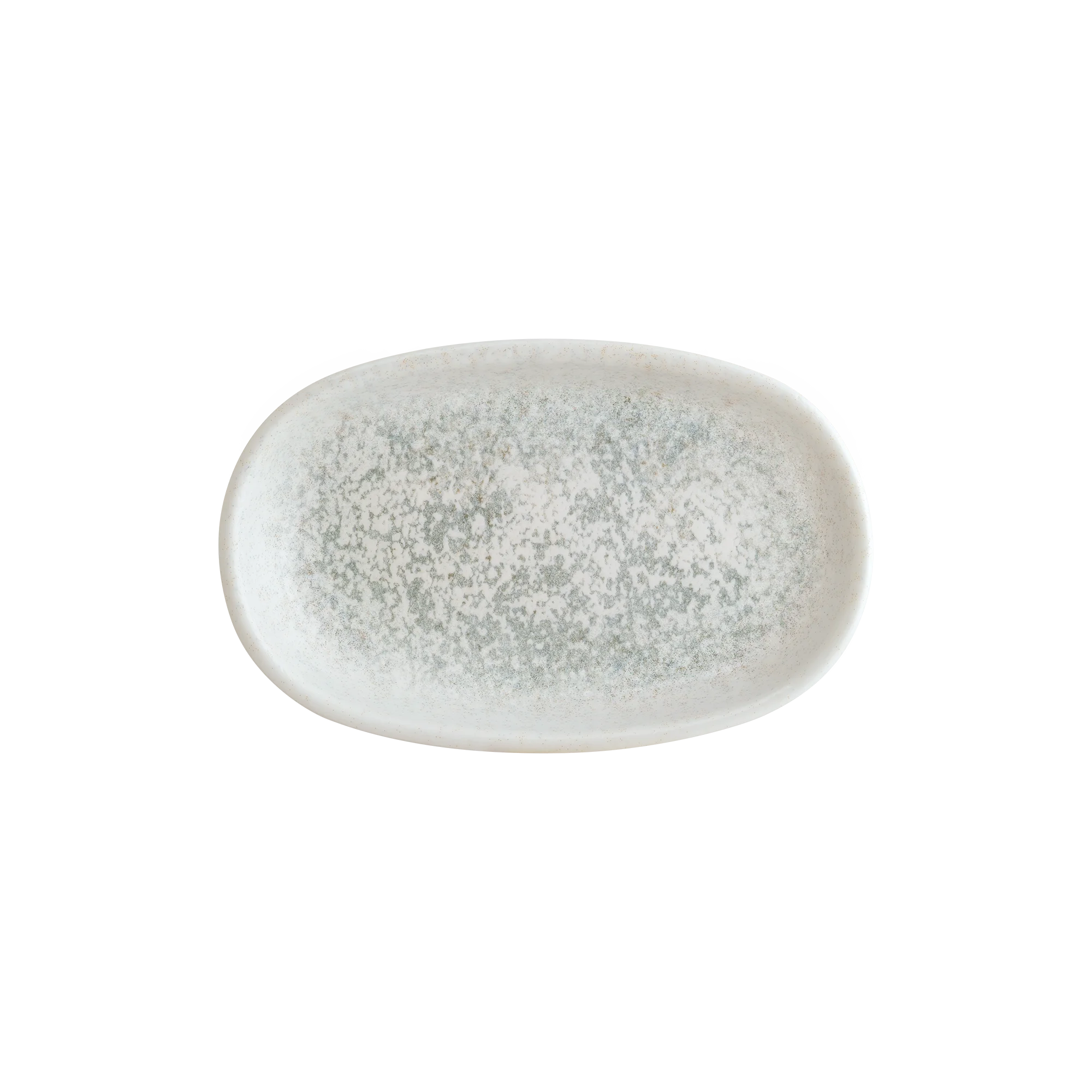 Lunar Ocean Blue Hygge platou oval
