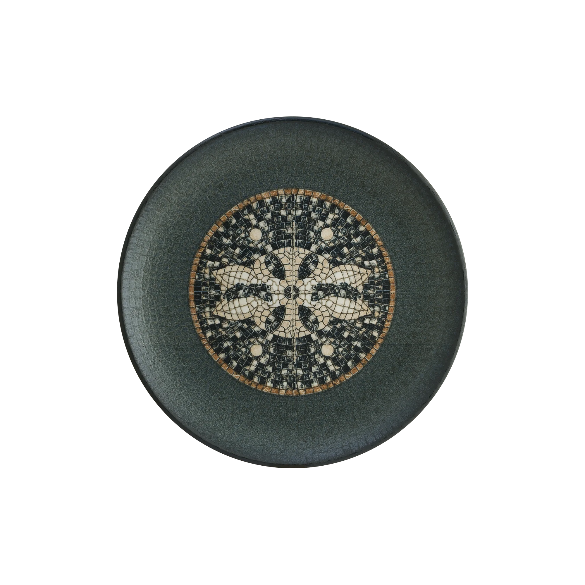 Mesopotamia Mosaic Anthracite Gourmet farfurie întinsă