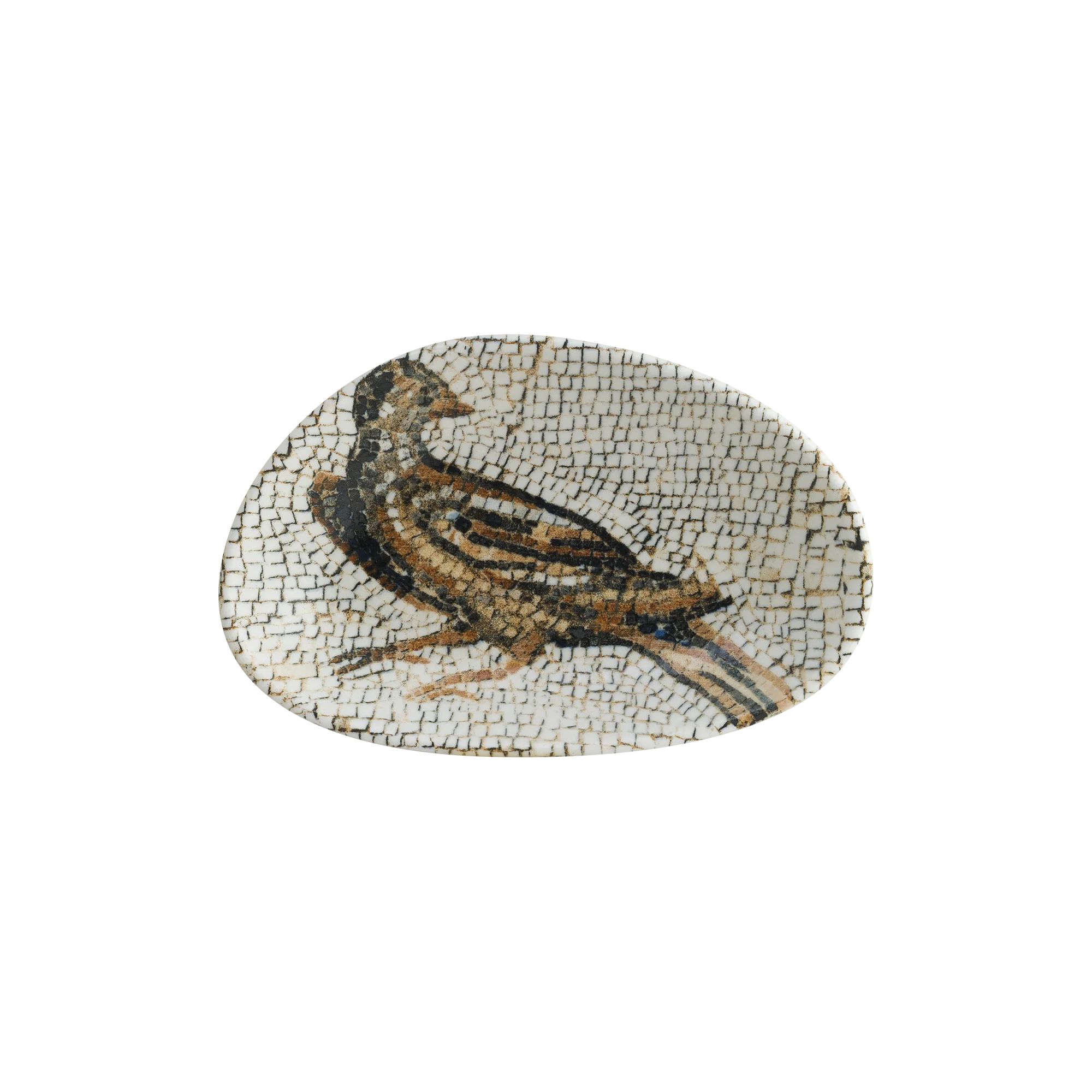 Mesopotamia Pajaro Vago farfurie ovală