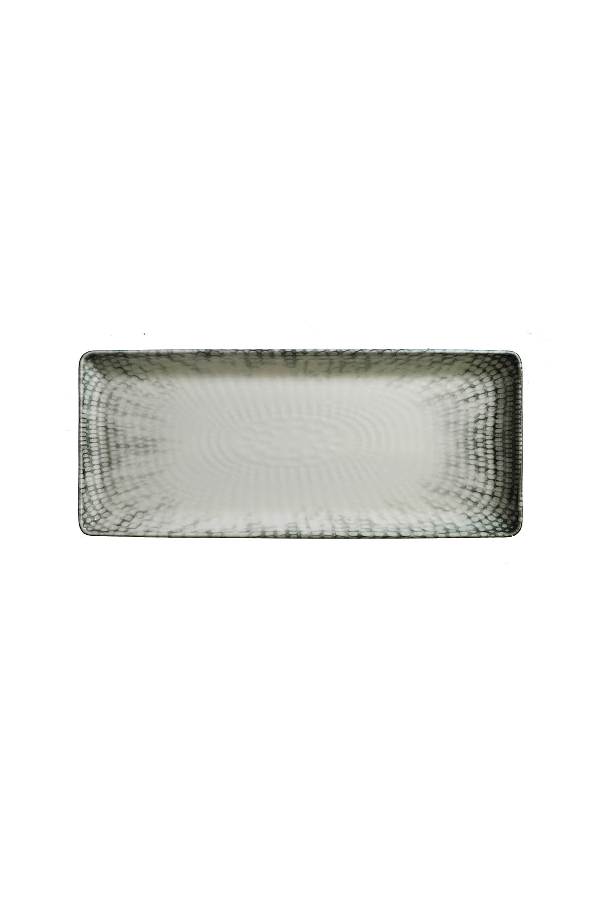 Kütahya Porselen Bone Tan 35x15cm.Flat Plate Iceberg